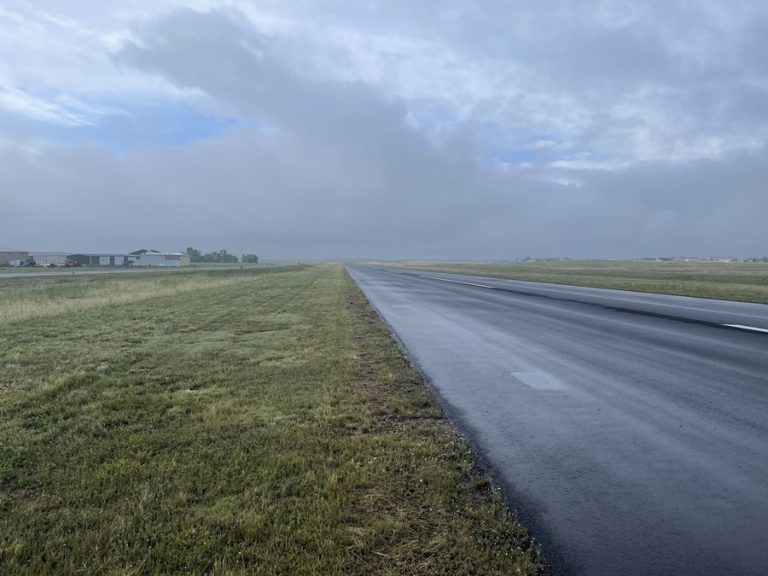 Meadow Lake airport Runway 15